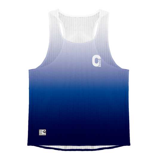 Men's Aero Sprint Race Vest - Blue Gradient