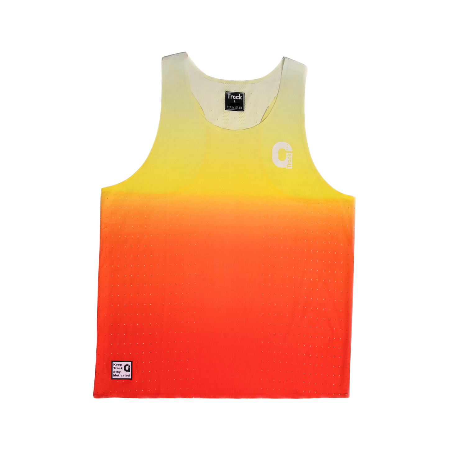 Men's Aero Sprint Race Vest - Yellow Orange