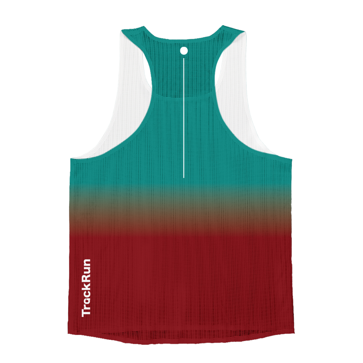 Men's Aero Sprint Race Vest - Green-Red Gradient