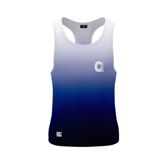 Men's Aero Sprint Race Vest - Blue Gradient