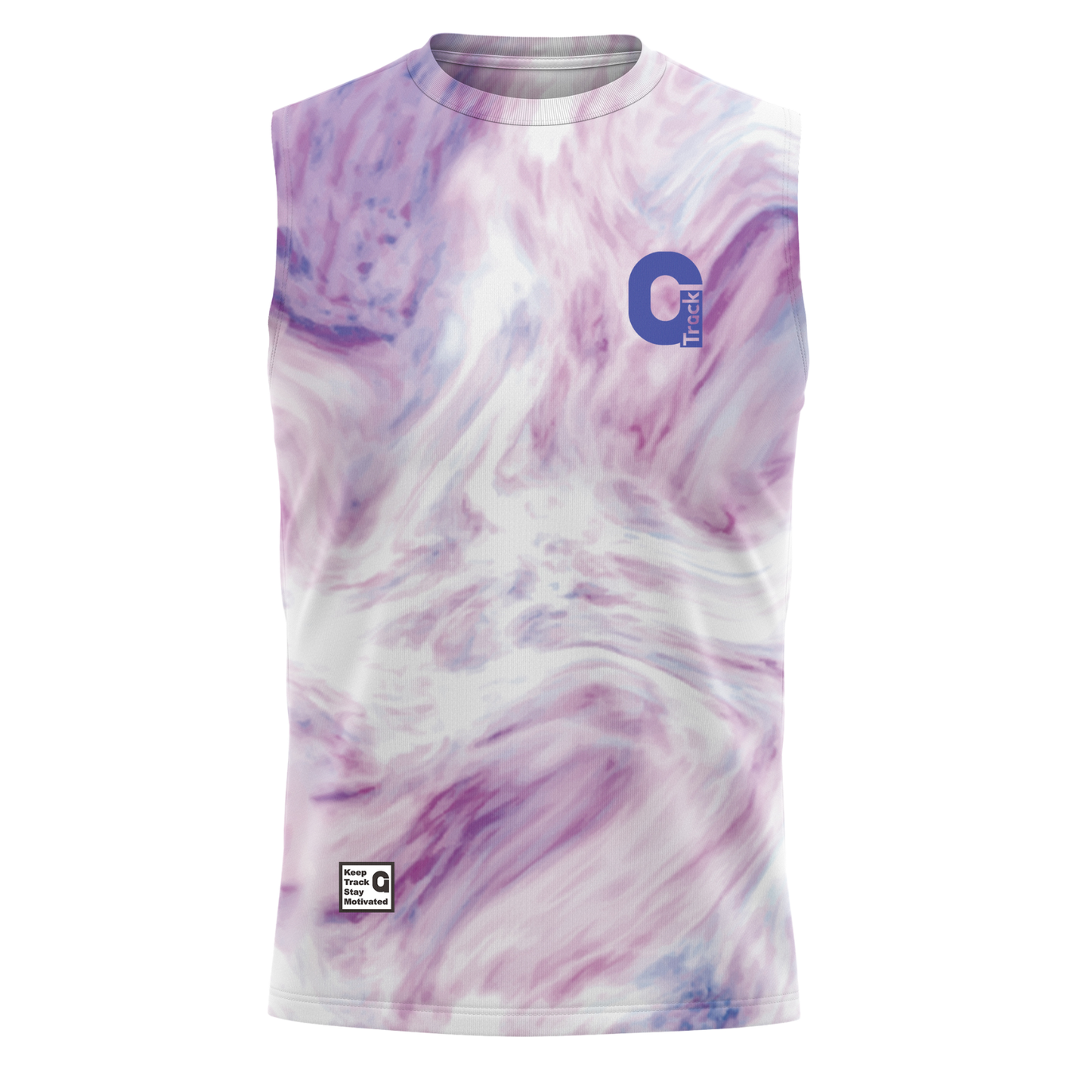 TrackRun Muscle Tank 緊身無袖上衣 - Dreamy Pink Purple