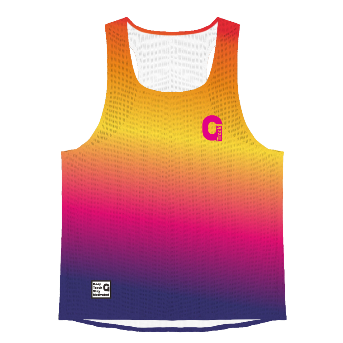TrackRun breathable Vest  TrackRun 高效排汗背心 - Purple Orange