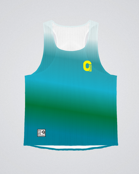 TrackRun breathable Vest  TrackRun 高效排汗背心 - Green Gradient