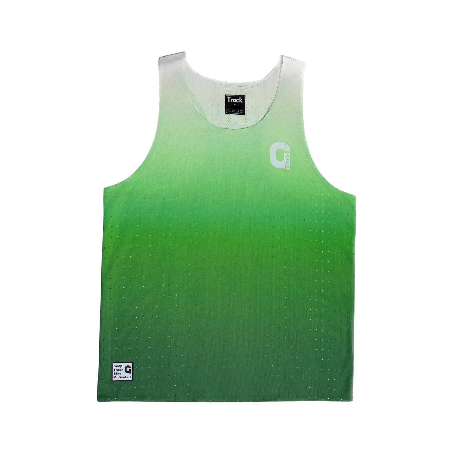 Men's Aero Sprint Race Vest - Green Gradient