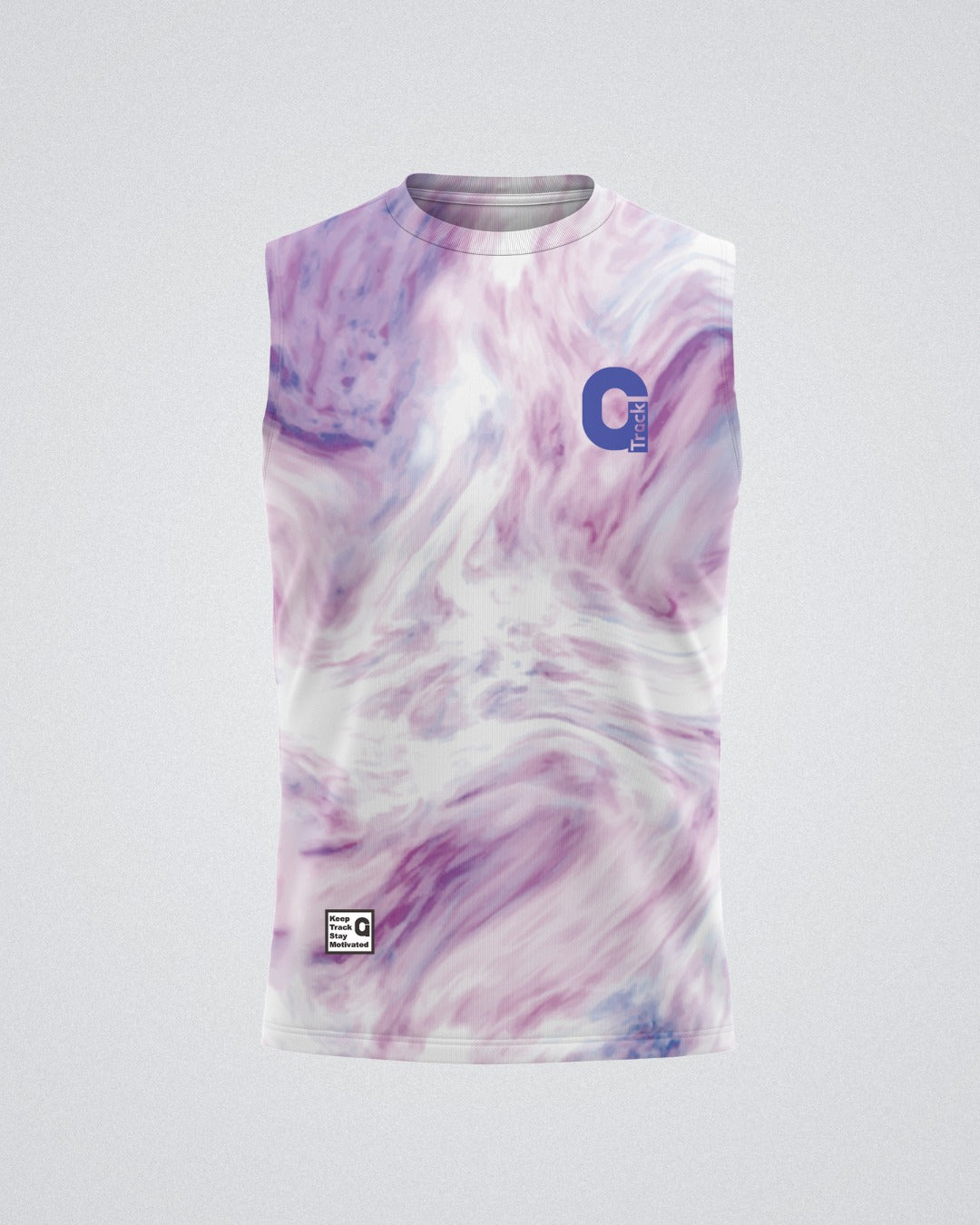 TrackRun Muscle Tank 緊身無袖上衣 - Dreamy Pink Purple