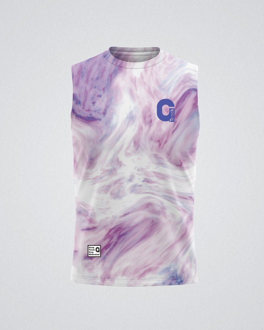 TrackRun Muscle Tank 緊身無袖上衣 - Dreamy Pink Purple