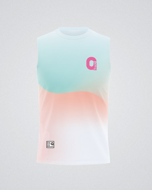 TrackRun Muscle Tank 緊身無袖上衣 - Fresh Duo